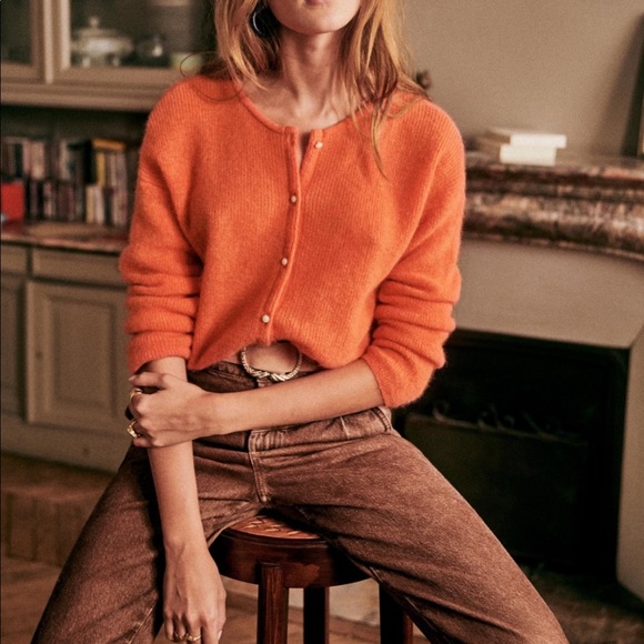 Sezane Sweaters Sezane Gaspard Cardigan Sweater Knit Poshmark